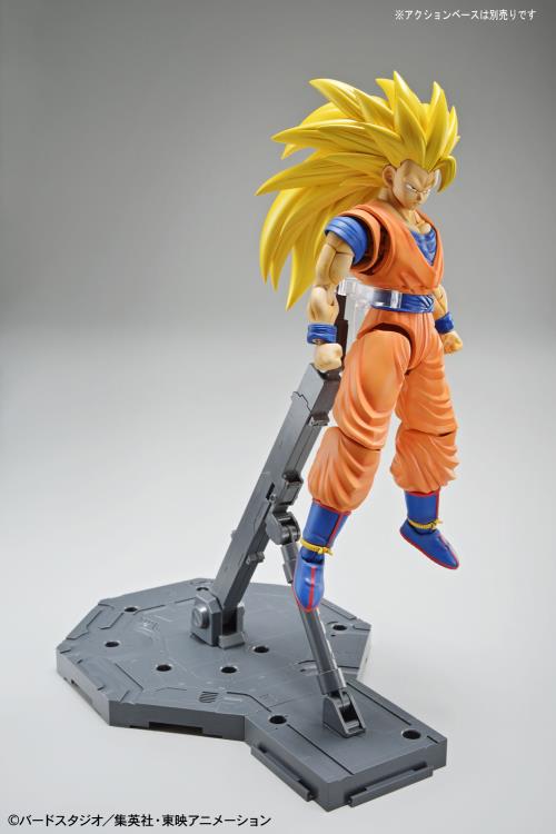 Figure-rise Standard Dragon Ball Z Super Saiyan 3 Goku Plastic Model Kit - Buildable Action Figure for Anime Collectors & DBZ Fans | Perfect for Display, Cosplay & Gift Giving