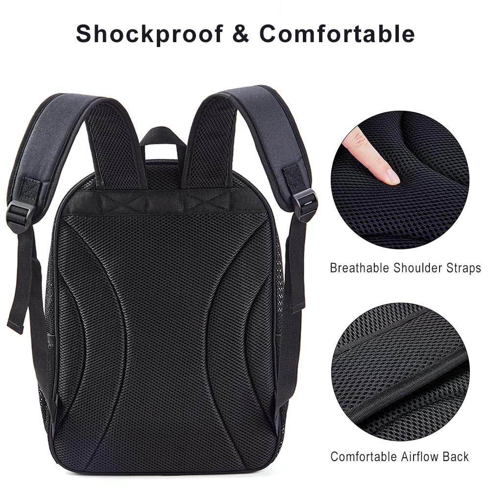 COVAX Durable Mesh Backpack for School, College, Work & Travel - Heavy Duty Semi-Transparent Bookbag for Swimming, Beach, Sports, Gym & Outdoor Activities - Perfect for Students, Professionals & Travelers
