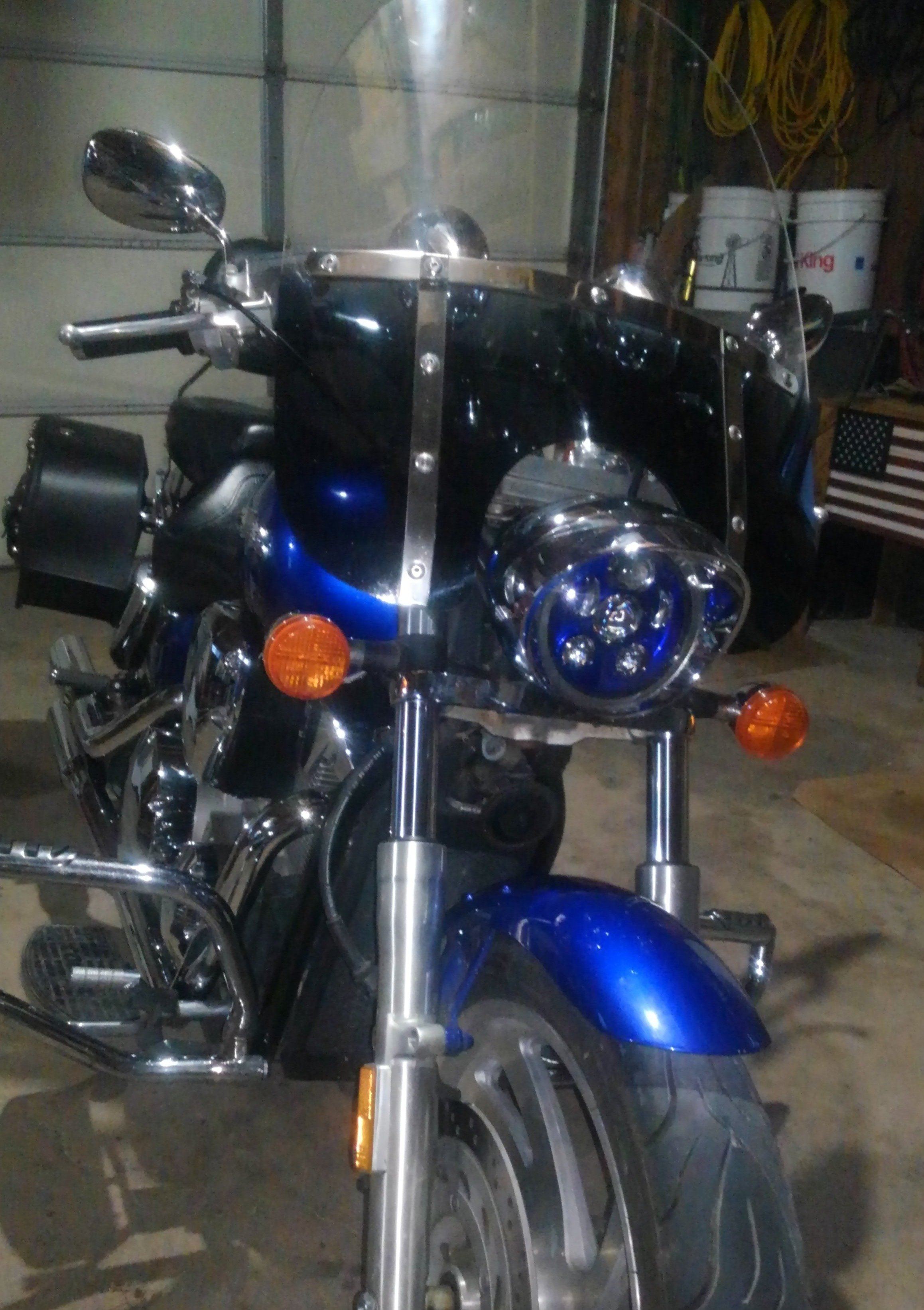 Eagle Lights Generation III LED Headlight Kit for Honda VTX 1300 & 1800 Motorcycles - High Brightness, Easy Installation with VTX Bracket & Hardware - Perfect for Night Riding and Enhanced Visibility