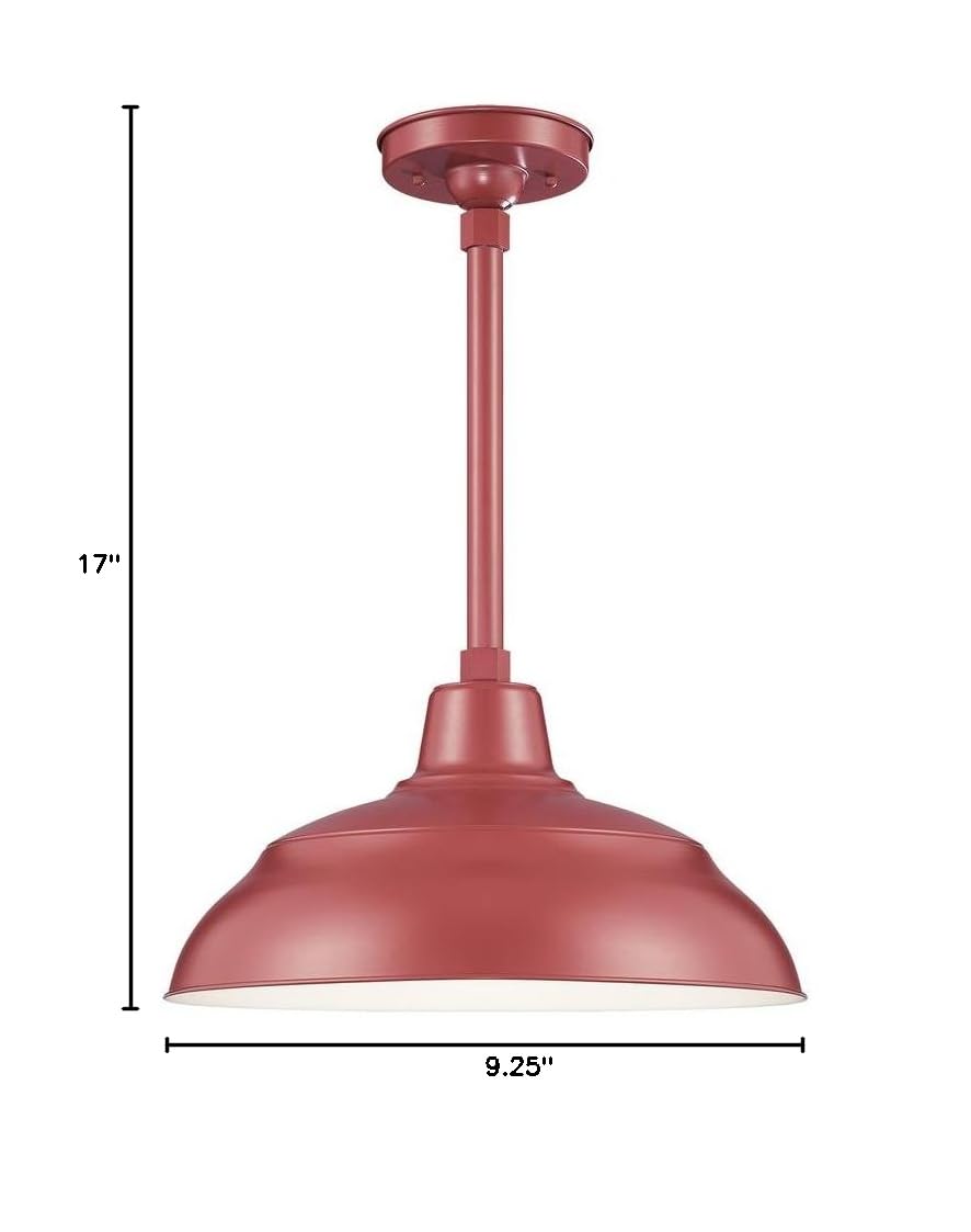 Millennium RWHS17-ABR Bronze/Dark One Light Warehouse Shade - Durable Industrial Lighting for Factories, Warehouses & Workshops