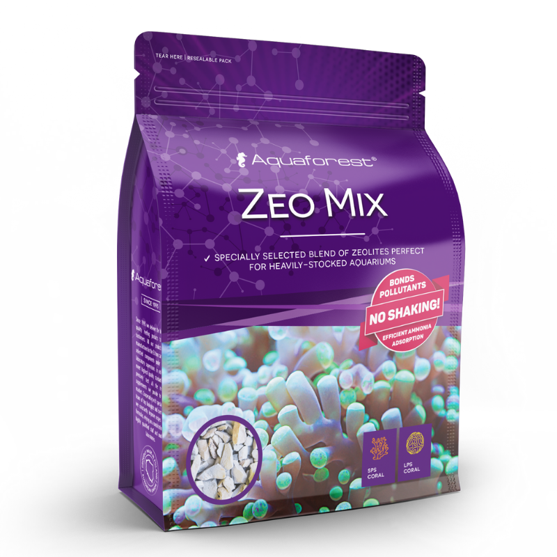 Aquaforest ZEOmix Coral Reef Saltwater Aquarium Supplement (1000ml/5000ml) - Essential for Marine Tank Maintenance & Coral Growth