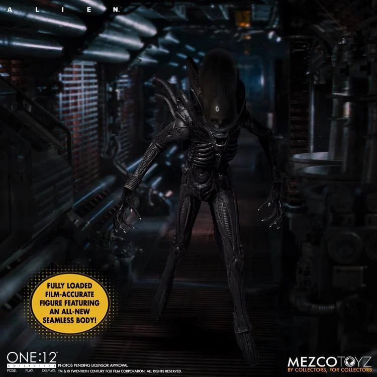 Alien One:12 Collective Action Figure - Highly Detailed Collectible Toy for Sci-Fi Fans | Perfect for Display, Gifts, and Movie Enthusiasts
