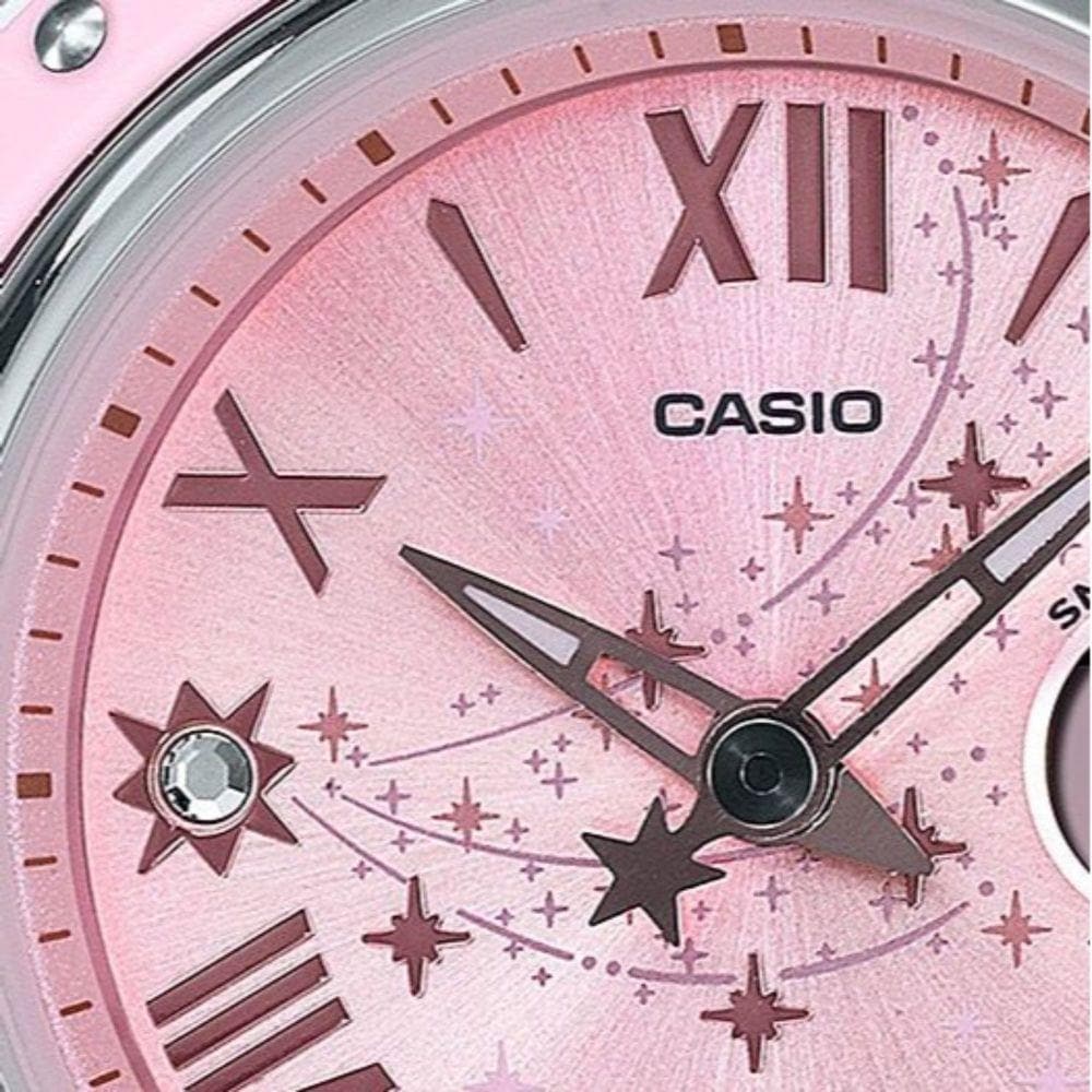 CASIO BABY-G BGA-150ST-4ADR Shooting Star Series Pink Women's Digital Sport Watch - Waterproof & Shock Resistant for Running, Swimming, Outdoor Activities