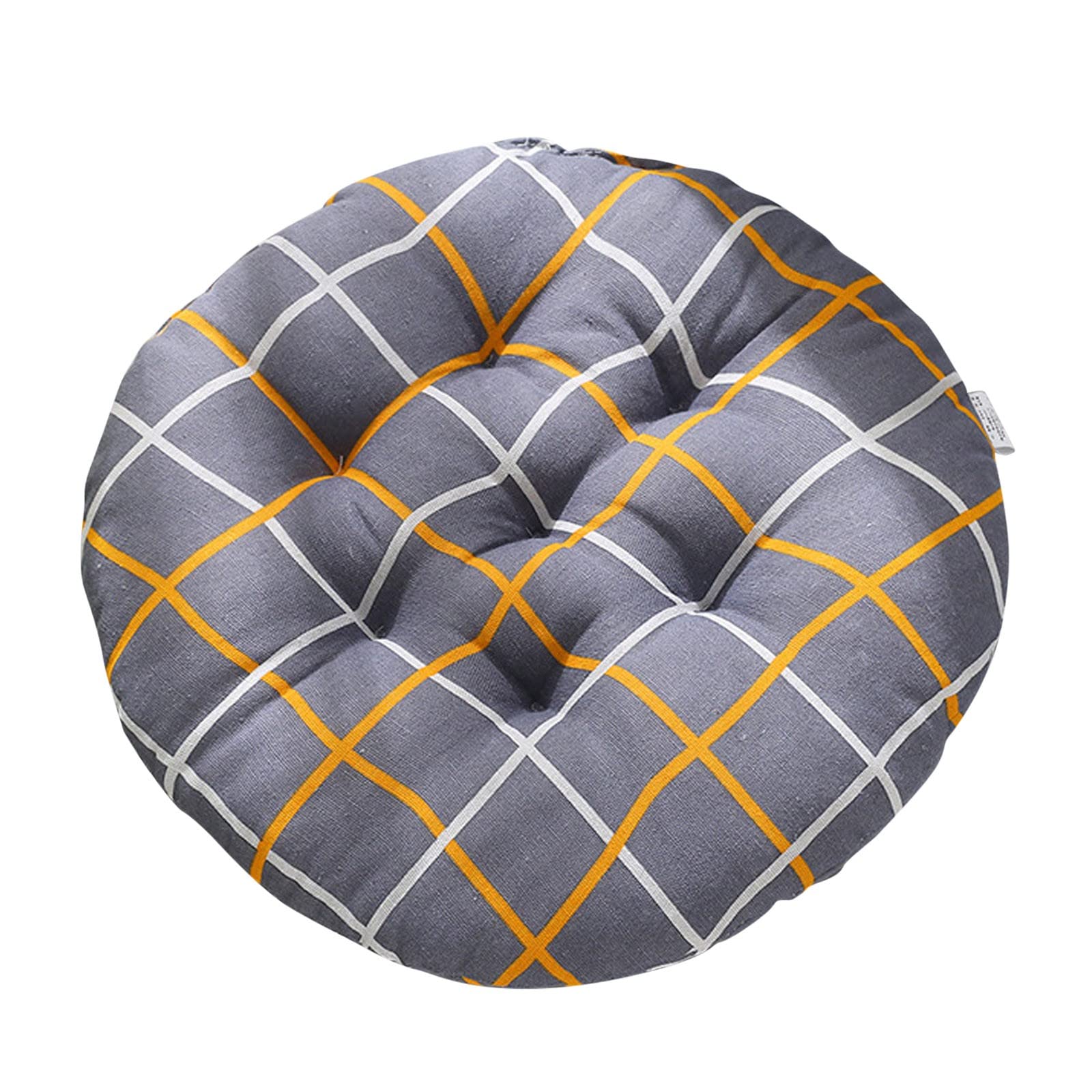 Comfortable Round Seat Cushion for Office, Home, Car & Kitchen Chairs - Soft Winter Chair Pad for Back Support & Pain Relief - Perfect for Work, Dining & Long Drives