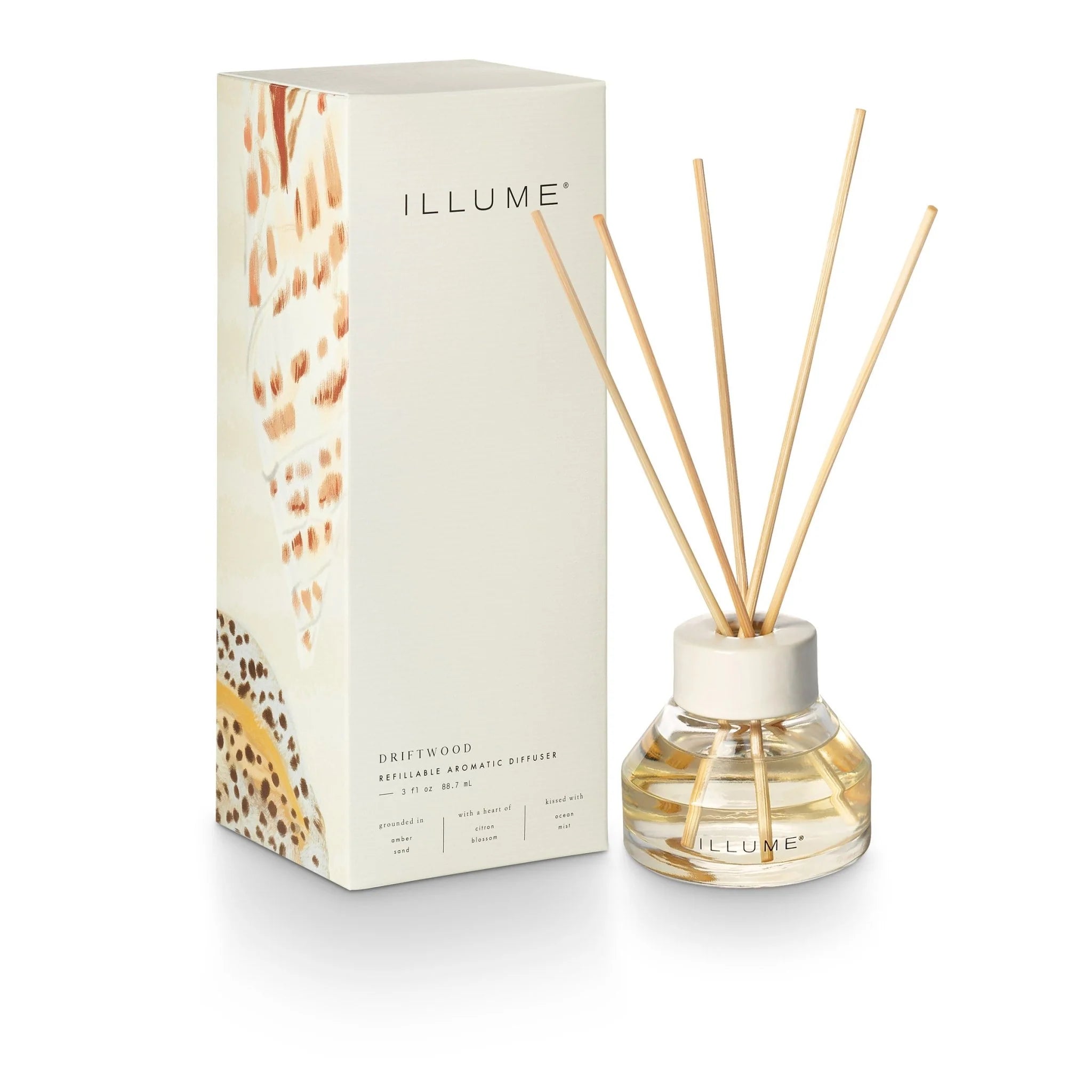 Natural Wood Essential Oil Diffuser for Aromatherapy - Handcrafted Driftwood Reed Diffuser for Home, Office, Spa & Yoga Studio Relaxation