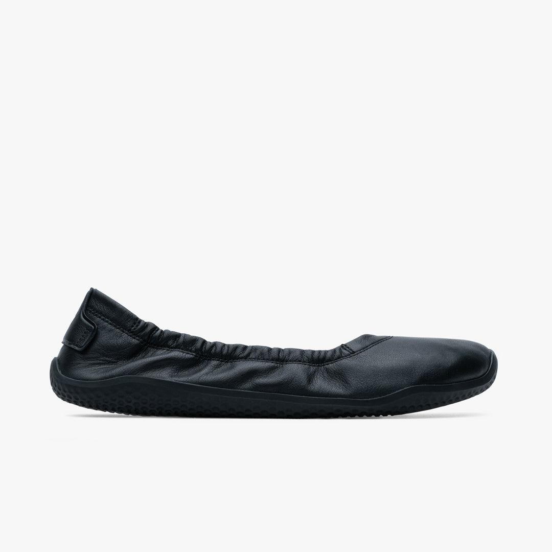 Vivobarefoot Women's Asana Yin Leather Ballerina Shoes - Minimalist Barefoot Style for Yoga, Pilates & Everyday Comfort