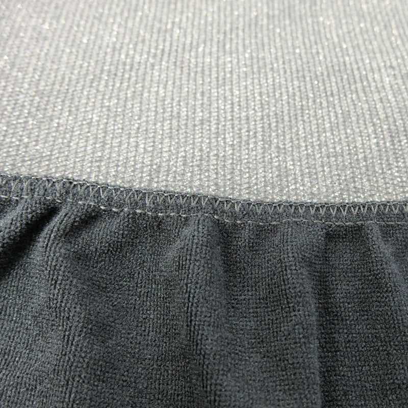 Custom Fit Canvas Front Seat Covers for Ford Transit Custom VN 290S SWB/330L LWB Van (2013 Onwards) - Durable Black P360 Fabric - Perfect for Work Vans, Delivery Drivers & Commercial Vehicles