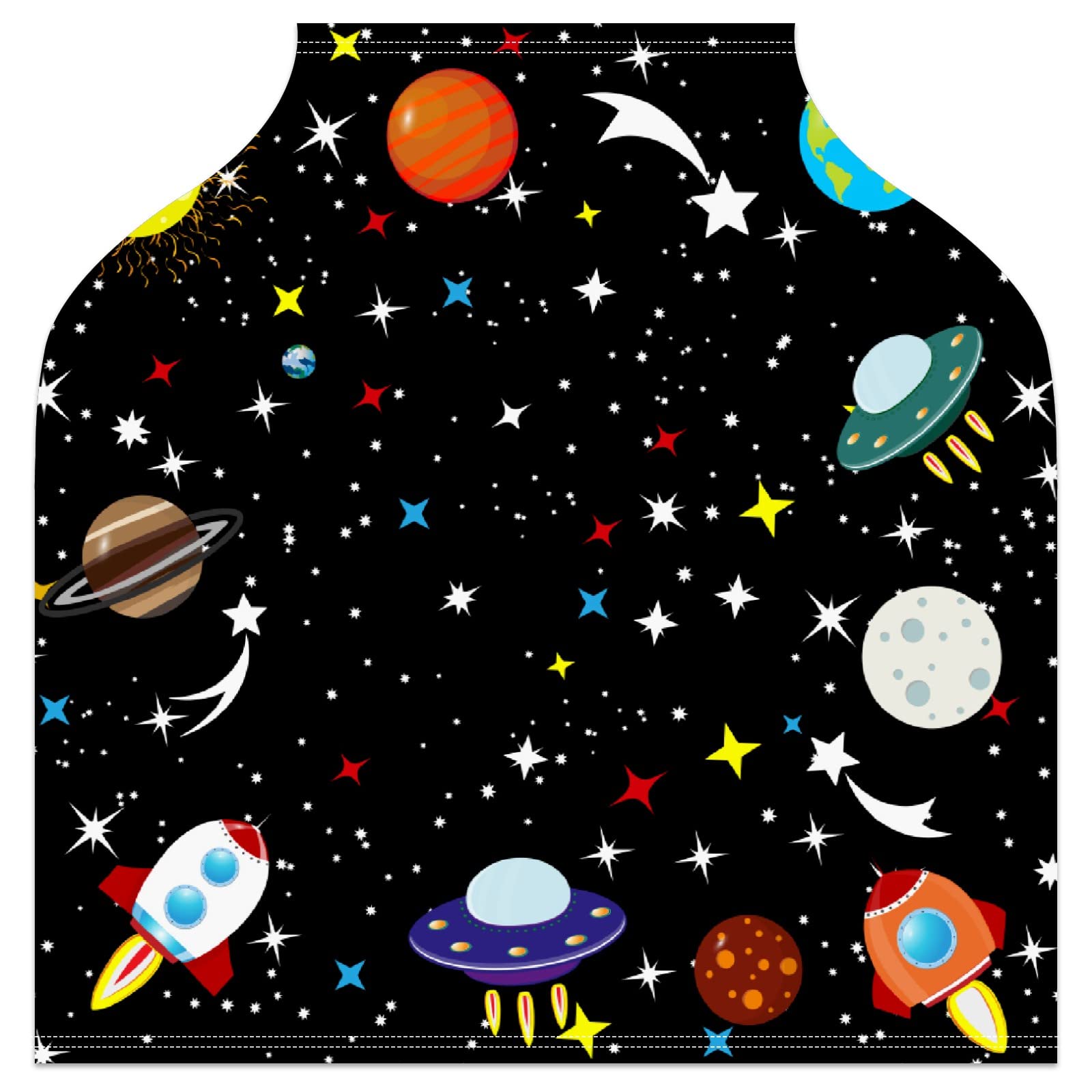 **Cartoon Rocket Spaceship Baby Car Seat Cover - Soft Stretchy Nursing Cover & Infant Car Canopy for Boys & Girls - Perfect for Strollers, Breastfeeding, and Outdoor Adventures**
