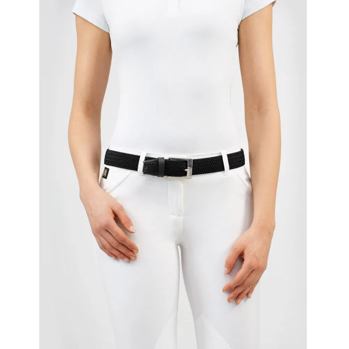 Equiline ONE Braided Classic Belt for Women & Men - Genuine Leather Fashion Accessory for Jeans, Dresses & Casual Outfits