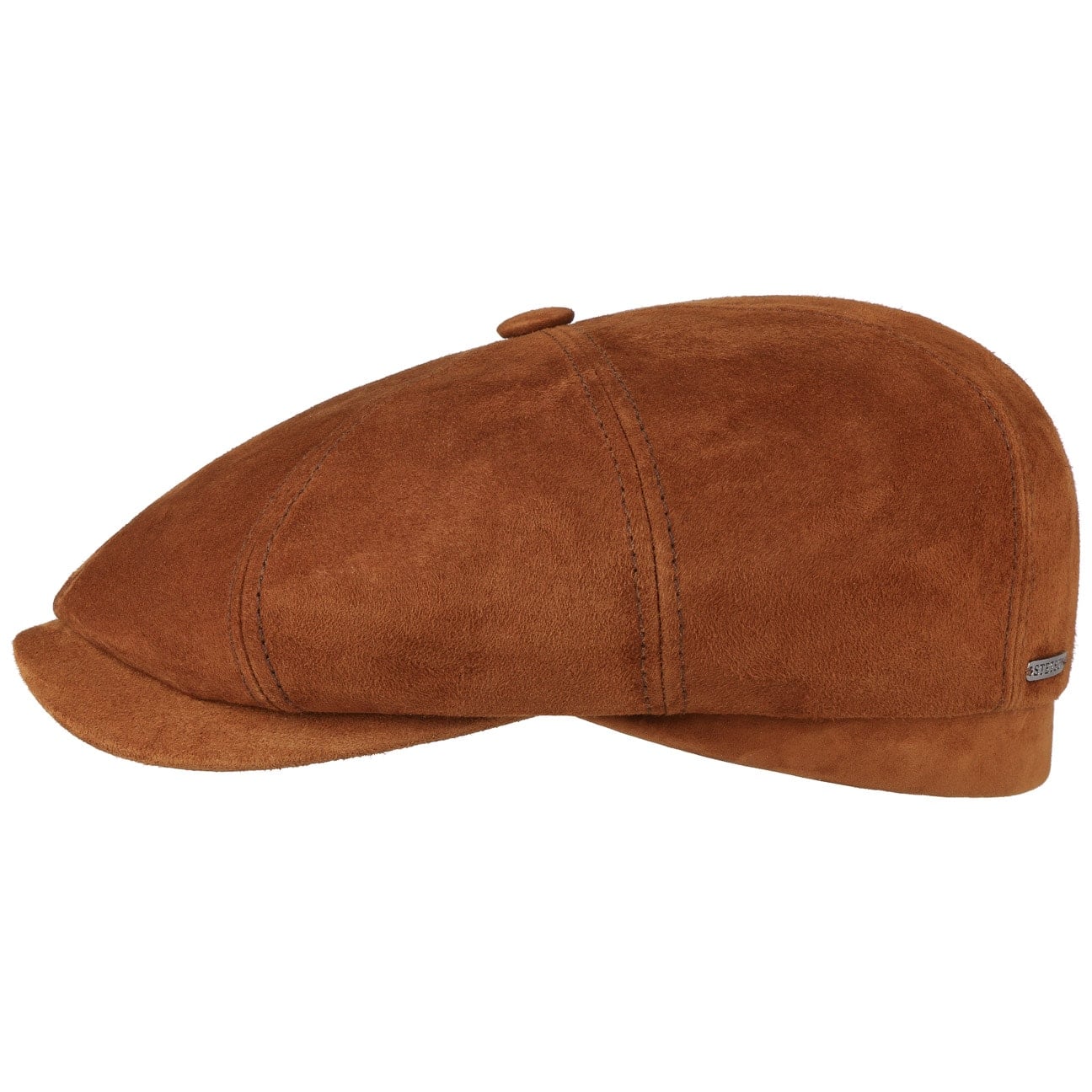 Stetson Hatteras Goat Suede Newsboy Cap - Vintage Style Men's Hat for Casual Wear & Outdoor Adventures