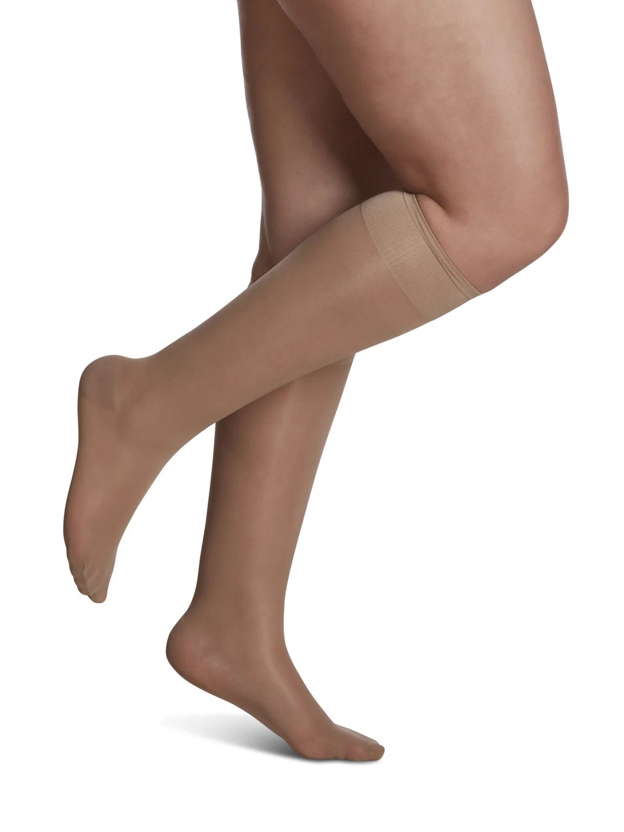 Sigvaris Sheer Fashion Calf 15-20 mmHg Compression Socks for Women - Medical Grade Support for Circulation, Swelling & Varicose Veins - Perfect for Travel, Work & Everyday Comfort