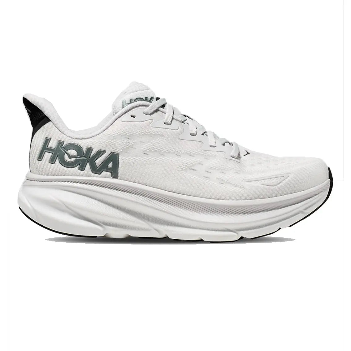 HOKA Clifton 9 Wide Running Shoes for Men - Lightweight Cushioned Sneakers for Road Running, Jogging & Gym Workouts