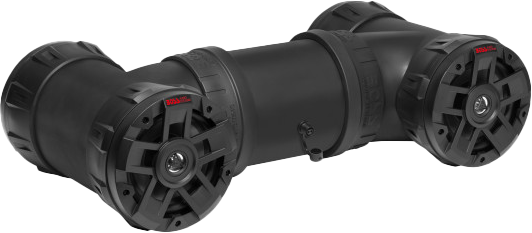 6.5 Inch 4-Way ATV Speaker Tube - Waterproof & Durable for Off-Road Vehicles, Motorcycles, and UTVs - Perfect for Outdoor Adventures and Trail Riding