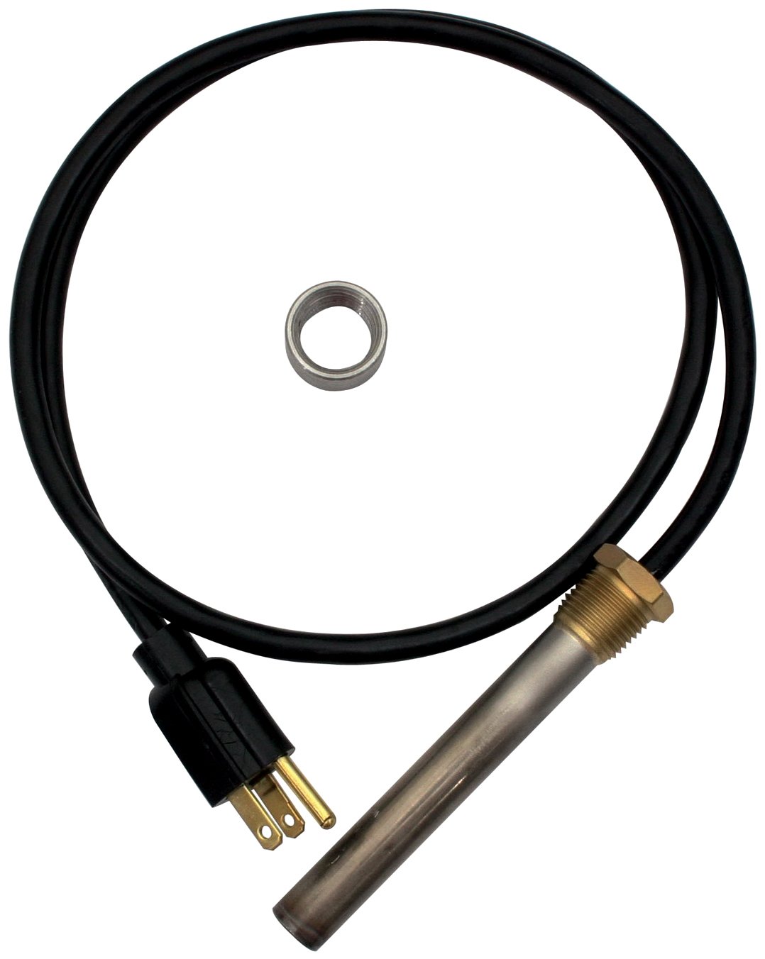 Moroso 23990 Steel Oil Pre-Heater - High Performance Engine Oil Warmer for Cold Weather Starts | Ideal for Cars, Trucks & Heavy Equipment