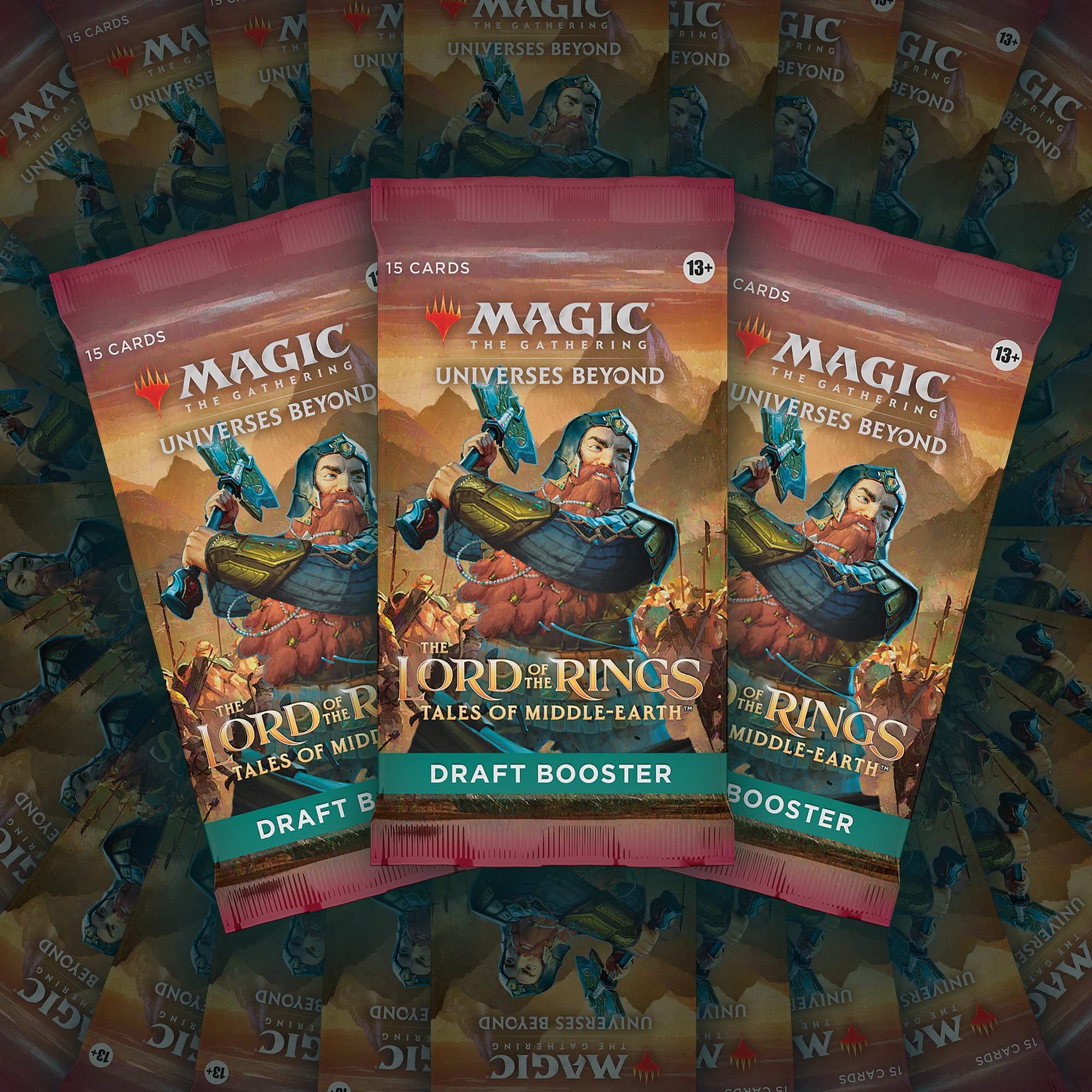 Magic: The Gathering The Lord of The Rings: Tales of Middle-Earth Draft Booster Box - 36 Packs + 1 Box Topper Card | MTG LOTR Collector's Edition | Fantasy Trading Card Game for Tournaments & Casual Play