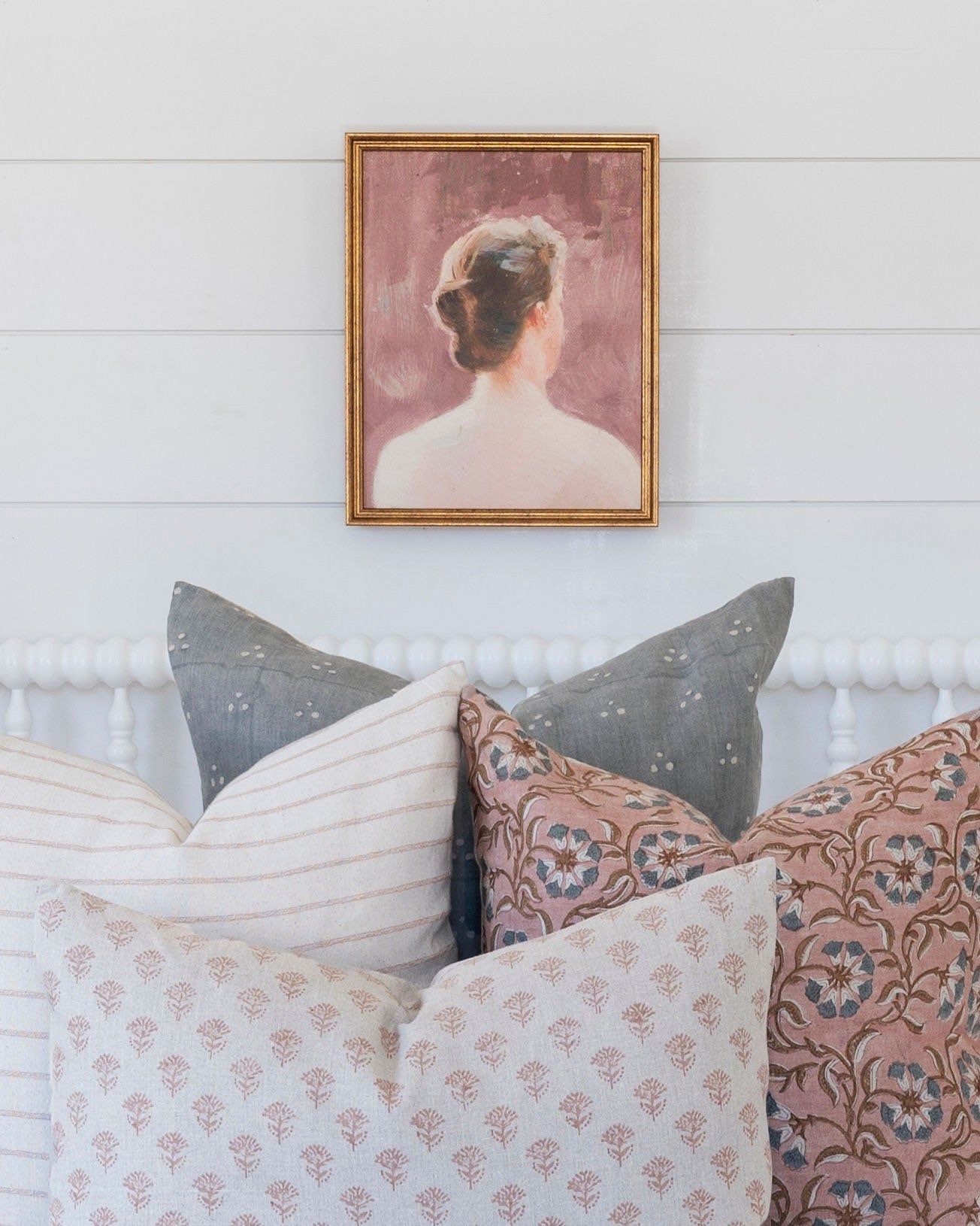 Artesia Naya Floral Pillow Cover - Luxury Designer Home Decor for Living Room, Bedroom & Sofa - Perfect for Boho Chic and Farmhouse Style Decor