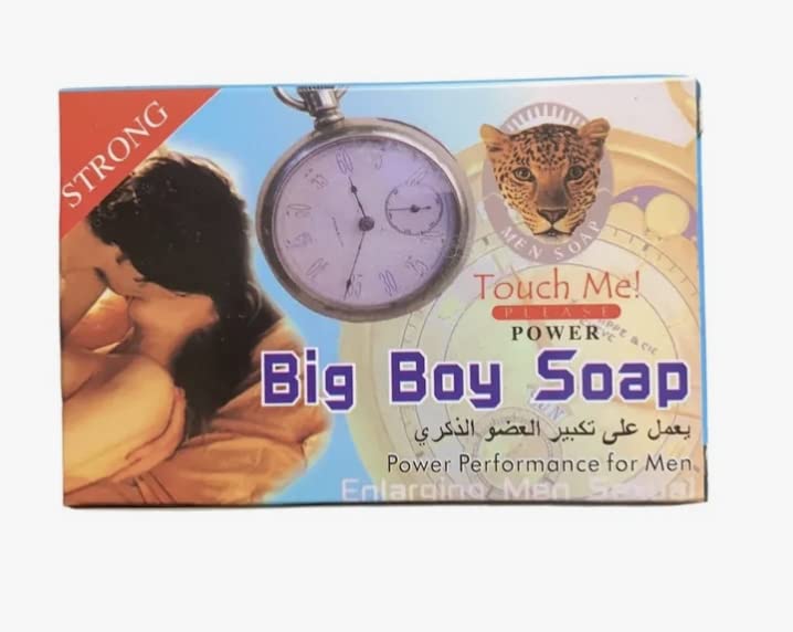 Big Boy Soap for Men - Natural & Moisturizing Bar Soap for Daily Skincare - Perfect for Gym, Travel & Home Use