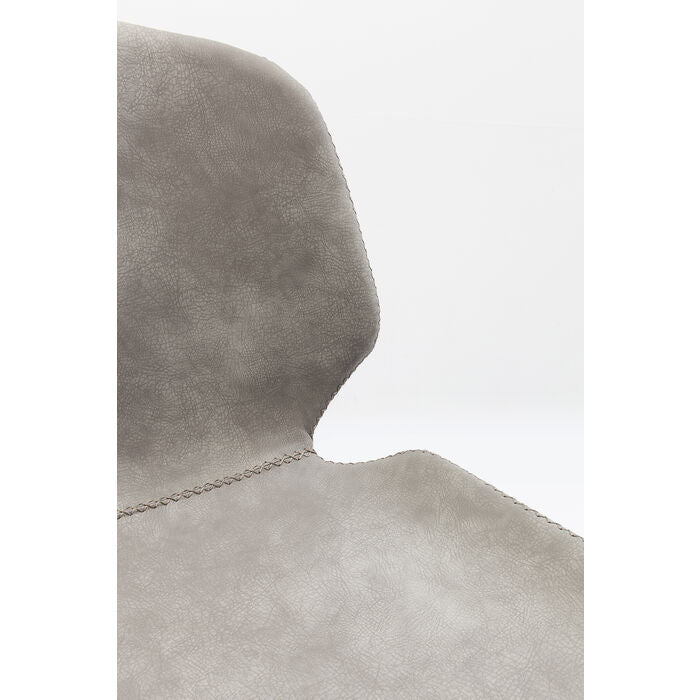 Honey Moon Grey Accent Chair - Modern Upholstered Lounge Chair for Living Room, Bedroom & Office - Comfortable & Stylish Home Decor