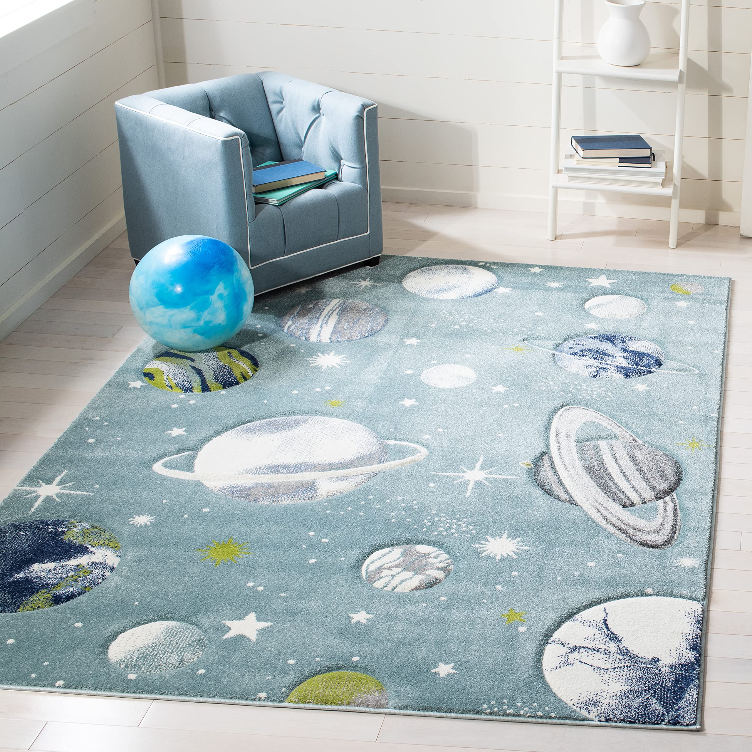 SAFAVIEH Carousel Kids Collection Area Rug - 6'7