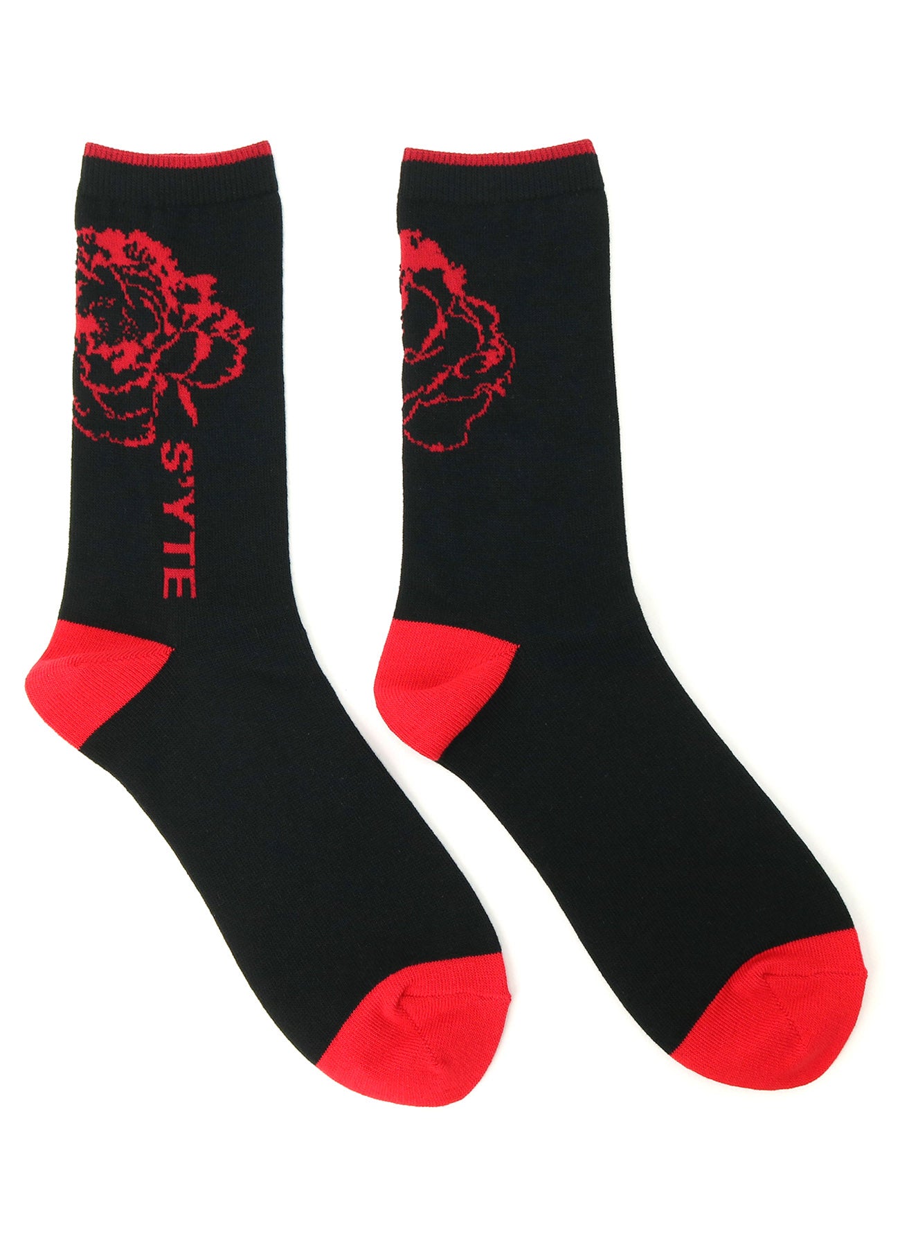 Soft Cotton Floral Socks for Women - Breathable Plain Stitch Design - Perfect for Casual Wear, Work, and Everyday Comfort