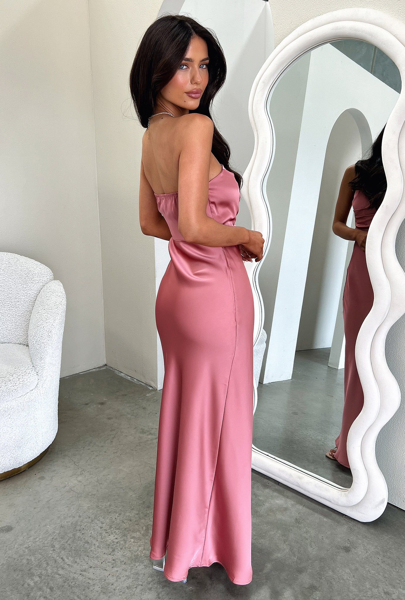 Elio Dress - Elegant Rose Floral Summer Maxi Dress for Women | Perfect for Beach Vacations, Weddings & Date Nights