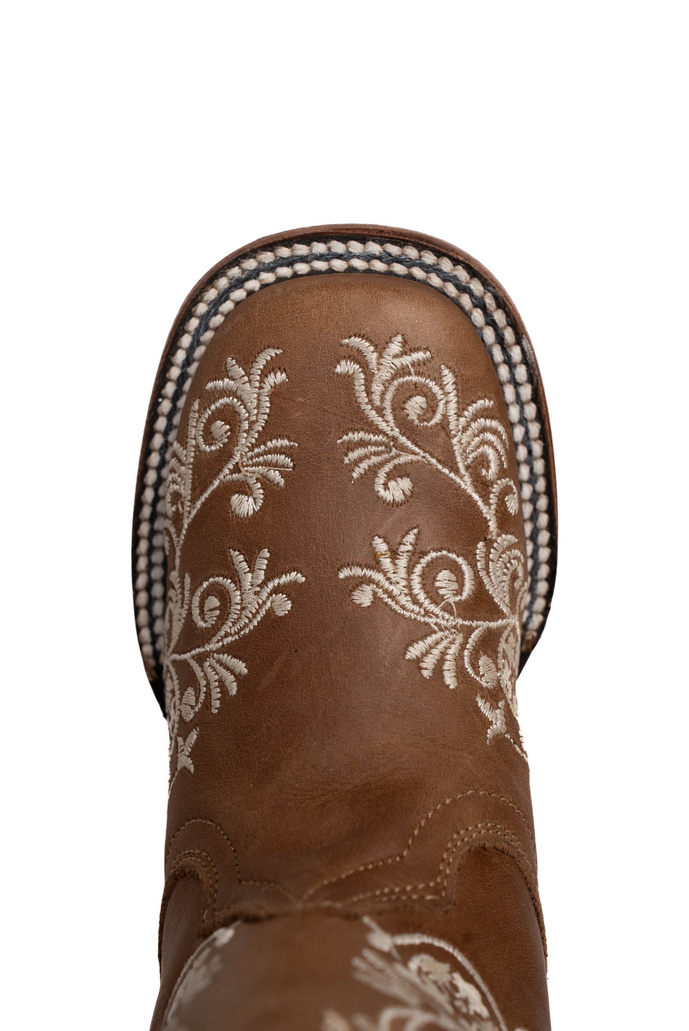 Little Verano Women's Cowgirl Boots - Square Toe Western Ankle Boots for Country Dancing, Rodeo & Casual Wear