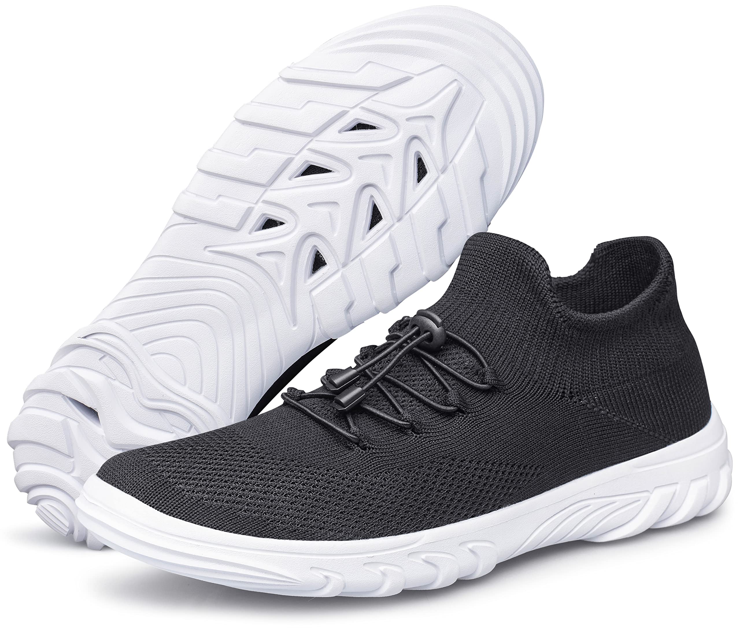 DOUSSPRT Women's Slip-On Walking Shoes - Hypersoft Sock Sneakers for Tennis, Running & Casual Wear | Breathable Mesh Athletic Shoes | Comfortable for Walking, Gym & Daily Use