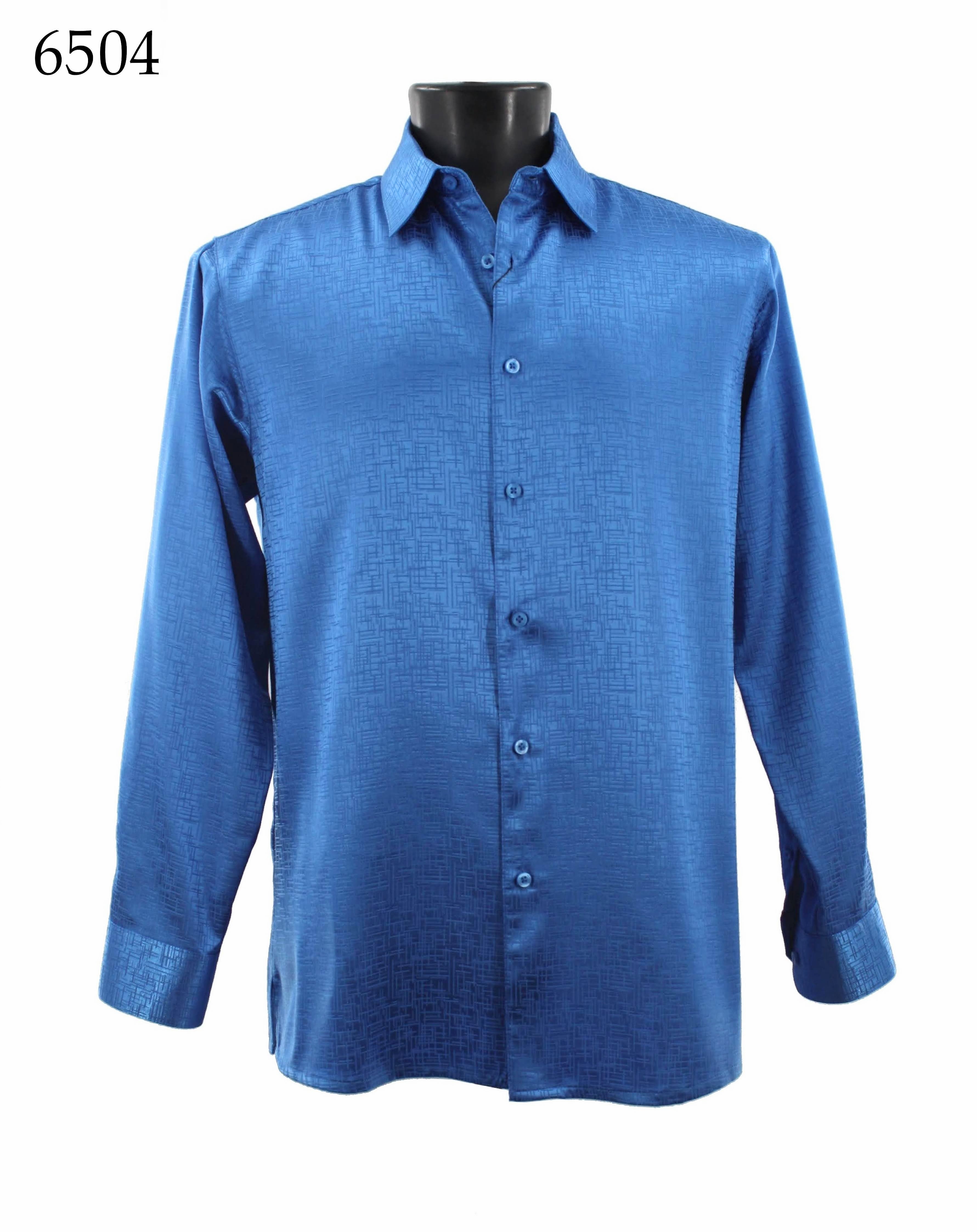 Premium Bassiri Long Sleeve Casual Shirt for Men - Comfortable Button Down Work Shirt with Classic Fit - Ideal for Office, Business Meetings & Smart Casual Outfits