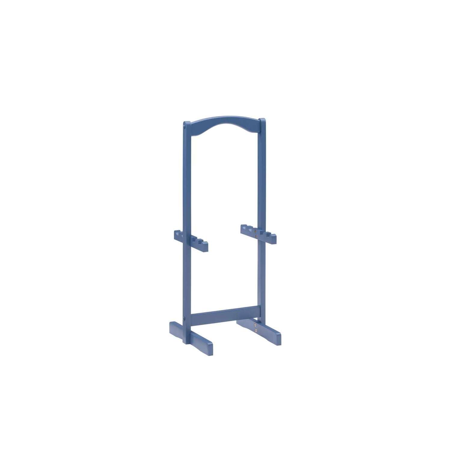 Linon Compass Tray Table Set - Navy Blue Side Table with Wheels for Living Room, Bedroom, Office | Portable End Table for Coffee, Snacks, Books & Decor