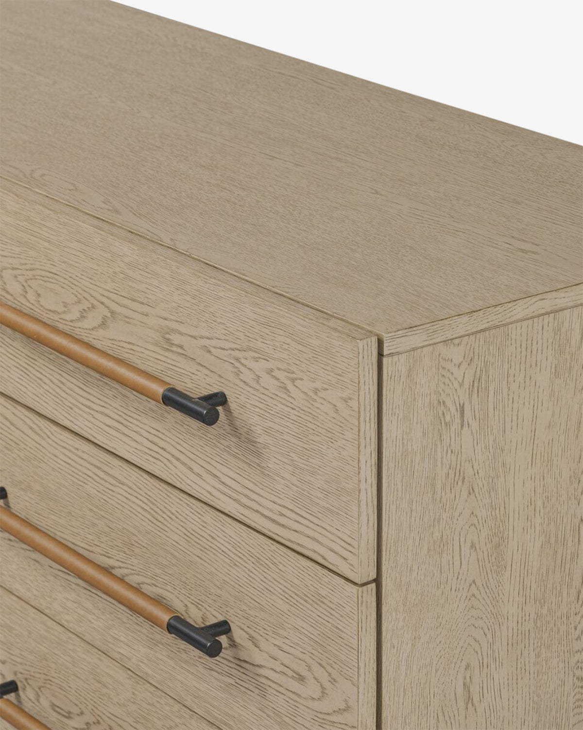 Rivelle Dresser - Modern 6-Drawer Wooden Chest for Bedroom, Living Room & Nursery Storage | Stylish & Functional Furniture for Home Organization