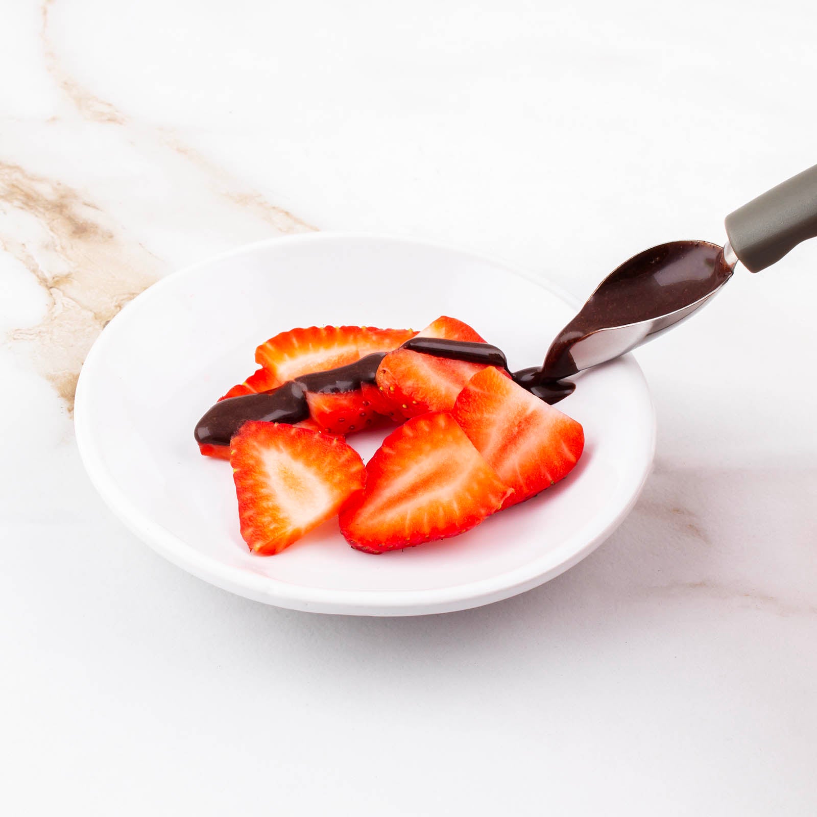 BarConic® 6-Piece Culinary Decorating Spoon Set with Ergonomic Plastic Handle - Perfect for Cake Decorating, Dessert Garnishing & Candy Making - Ideal for Bakers, Chefs & Home Cooks