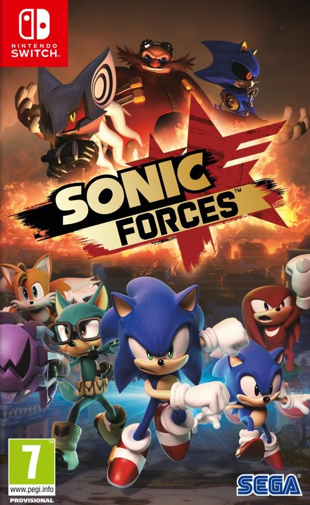 Sonic Forces - Nintendo Switch & PS4 Game | Fast Shipping | Play Anytime, Anywhere | Perfect for Kids & Adults | Adventure Gaming Fun