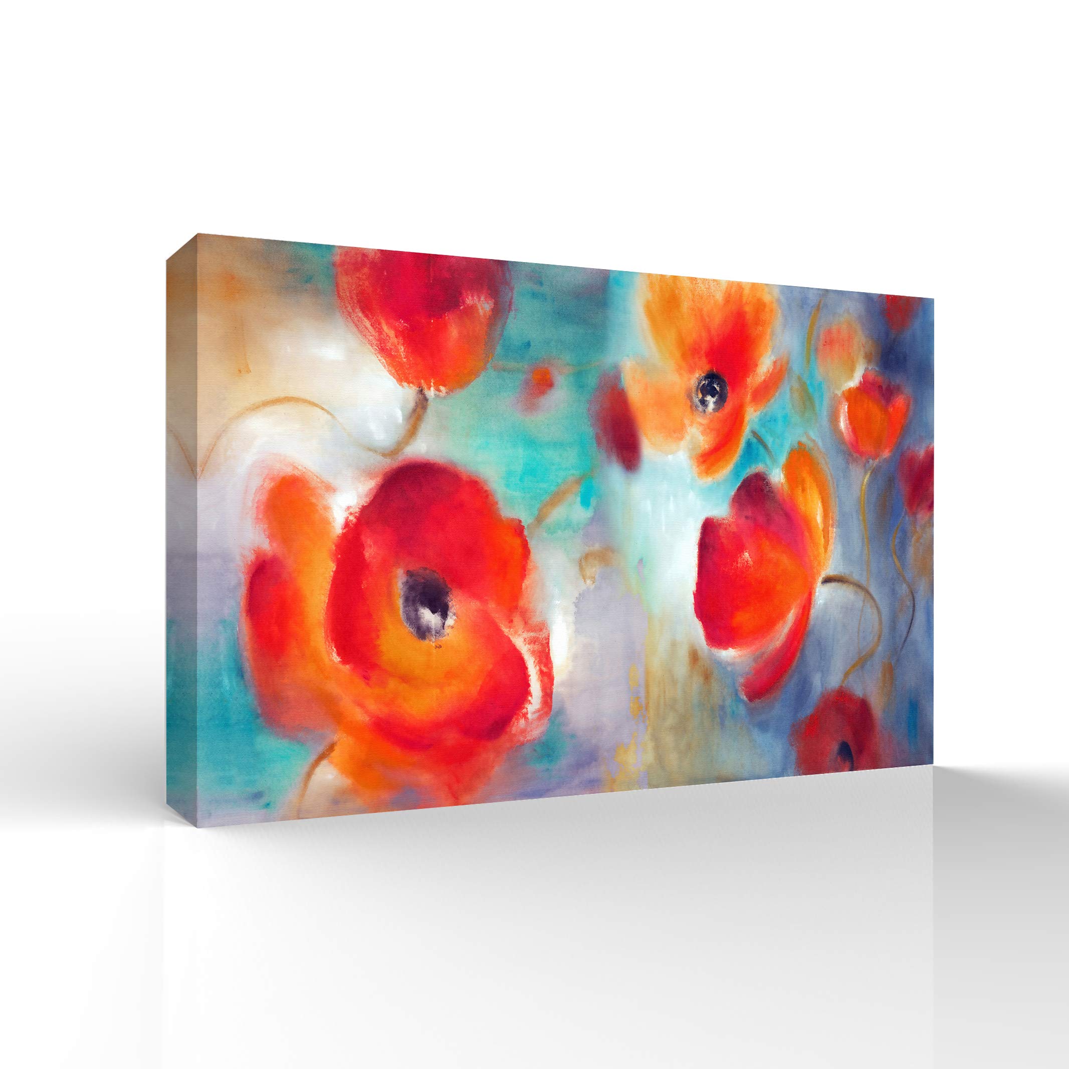 Wall26 Canvas Wall Art - Stunning Flower Giclee Painting for Bedroom, Living Room, Home Decor - 16x24 Inches - Perfect for Modern, Farmhouse & Boho Interior Design