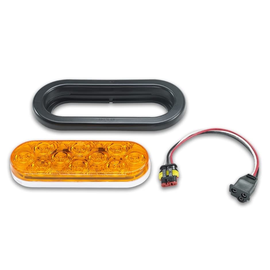 Federal Signal 607101-02SB SignalTech Amber 6