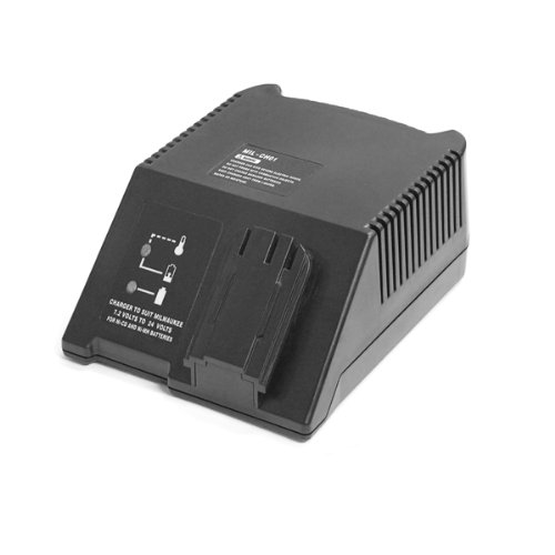 ExpertPower® Milwaukee 7.2V-24V 1-Hour Fast Charger for NiCd/NiMH Power Tool Batteries - Perfect for Drills, Saws & Cordless Tools in Workshops & DIY Projects