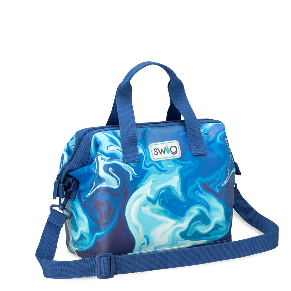 Blue Lagoon Packi 12 Cooler - Insulated Waterproof Picnic Cooler Bag for Beach, Camping, and Outdoor Adventures