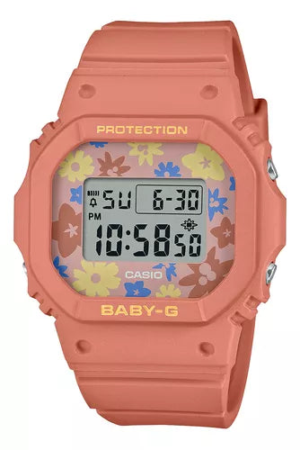Casio G-Shock BGD565RP Digital Sport Watch for Men - Shock Resistant, Waterproof, LED Backlight - Perfect for Outdoor Activities, Running, Hiking & Workouts