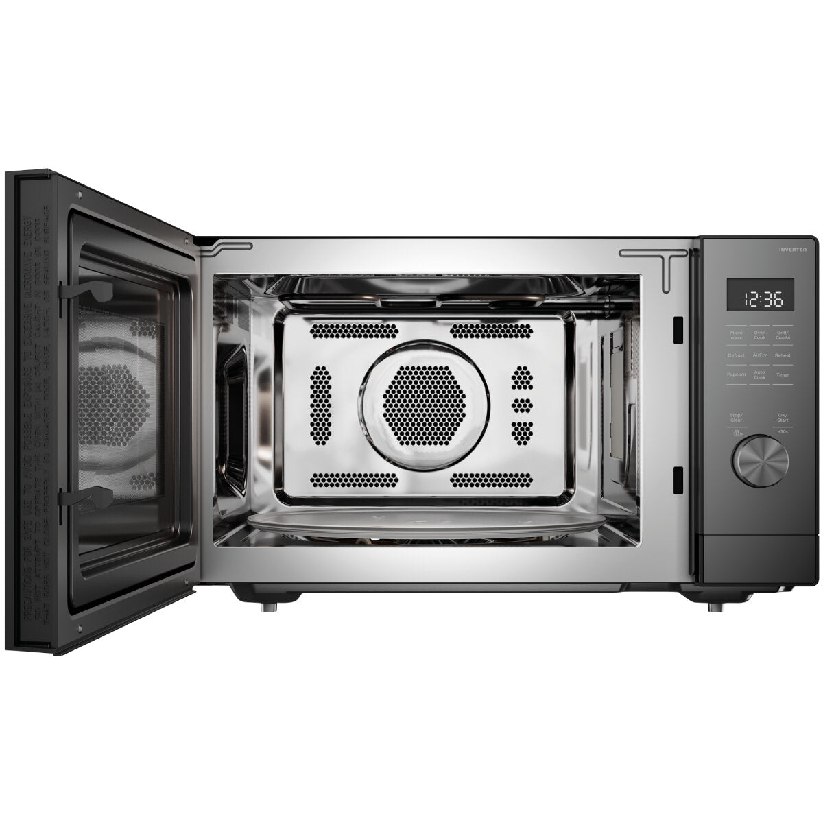 Westinghouse 42L Dark Grey Freestanding Convection Microwave Oven WMC4207GA - Countertop Microwave for Kitchen, Home, Office & Dorm | Fast Cooking & Reheating | Stylish & Space-Saving Design