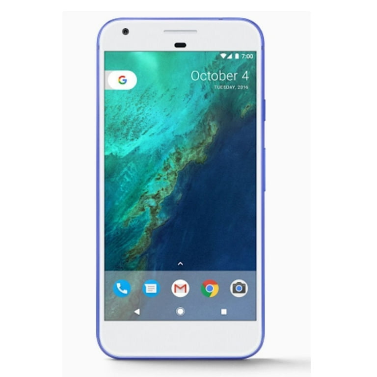 Google Pixel 32GB Unlocked Smartphone (Really Blue) - CDMA/GSM Compatible for AT&T, T-Mobile & Verizon - Perfect for Travel, Photography & Business Use