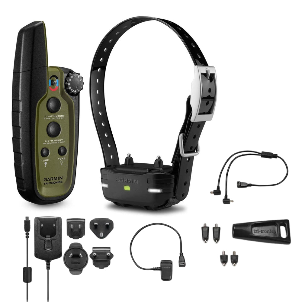 Garmin Sport Pro GPS Dog Training Bundle - Handheld Device & Adjustable Dog Collar for Hunting, Hiking & Outdoor Adventures