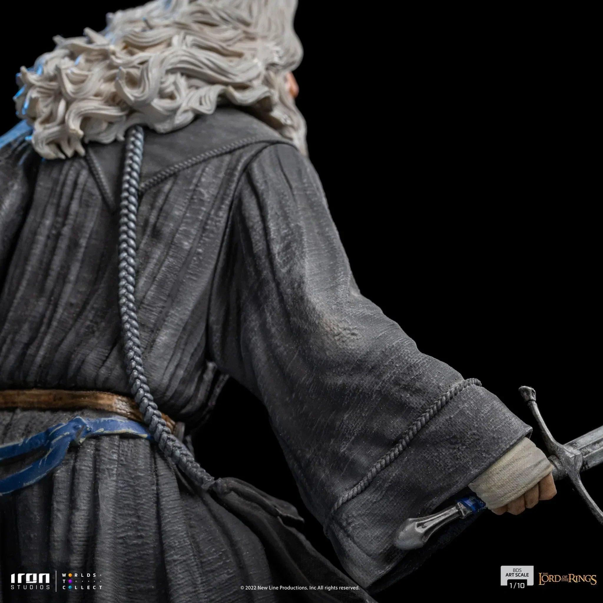 Iron Studios The Lord of The Rings Gandalf BDS Art Scale 1/10 Statue - Premium Collectible Figure for Display & Home Decor