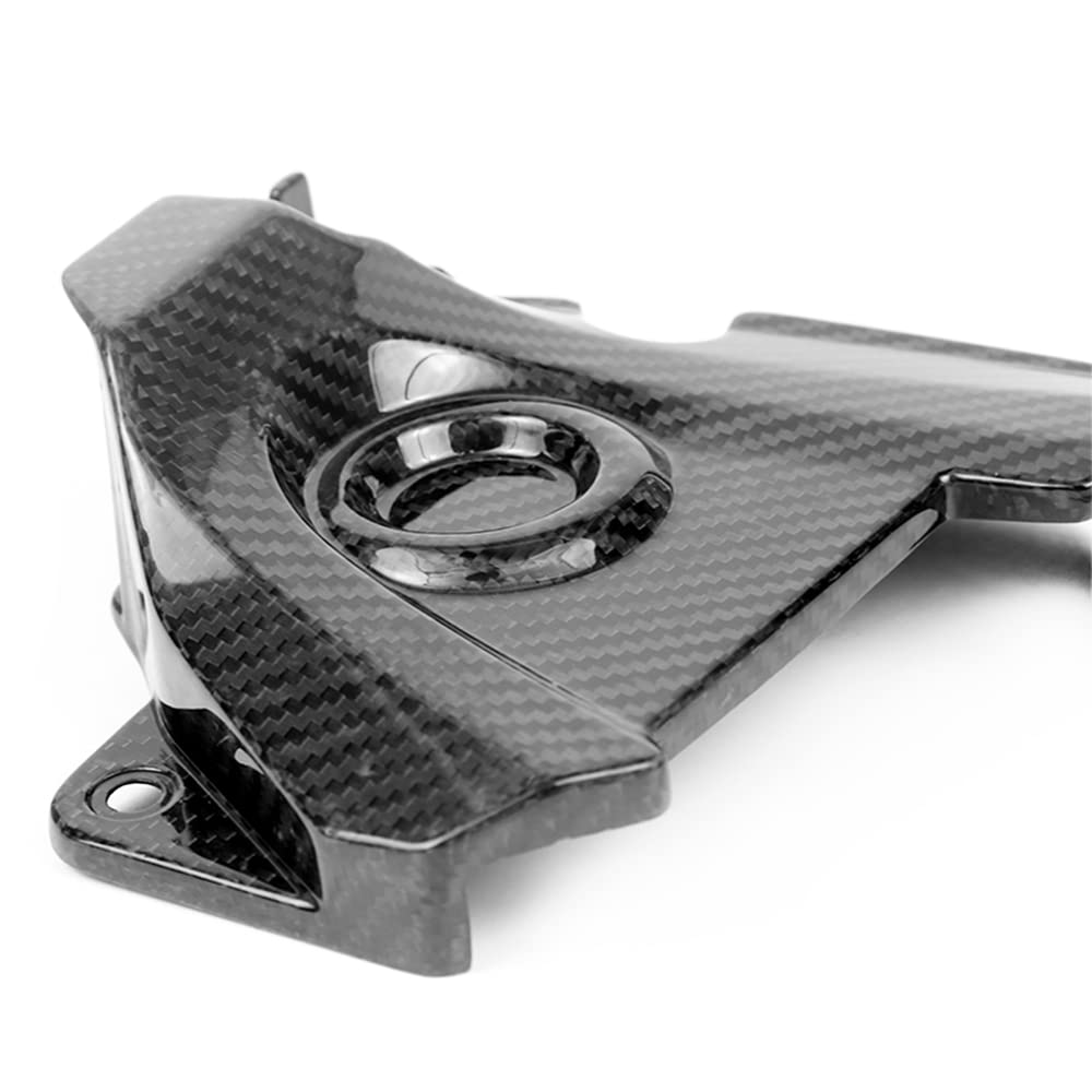 Heinmo Carbon Fiber Motorcycle Engine Sprocket Chain Clutch Case Cover for Yamaha MT09 FZ09 (2014-2016) - High-Performance Protection for Street & Track Riding