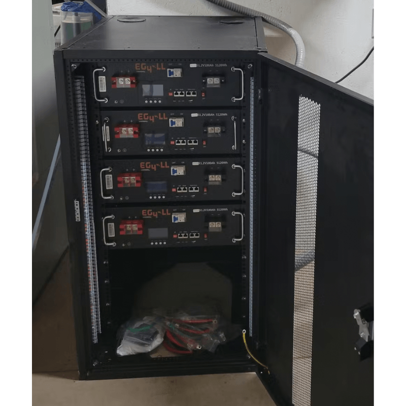 EG4® LL-S 48V 100AH Lithium Battery | 5.12kWh Server Rack Battery with 10 Year Warranty | Perfect for Solar Energy Storage, Off-Grid Power & Data Center Backup