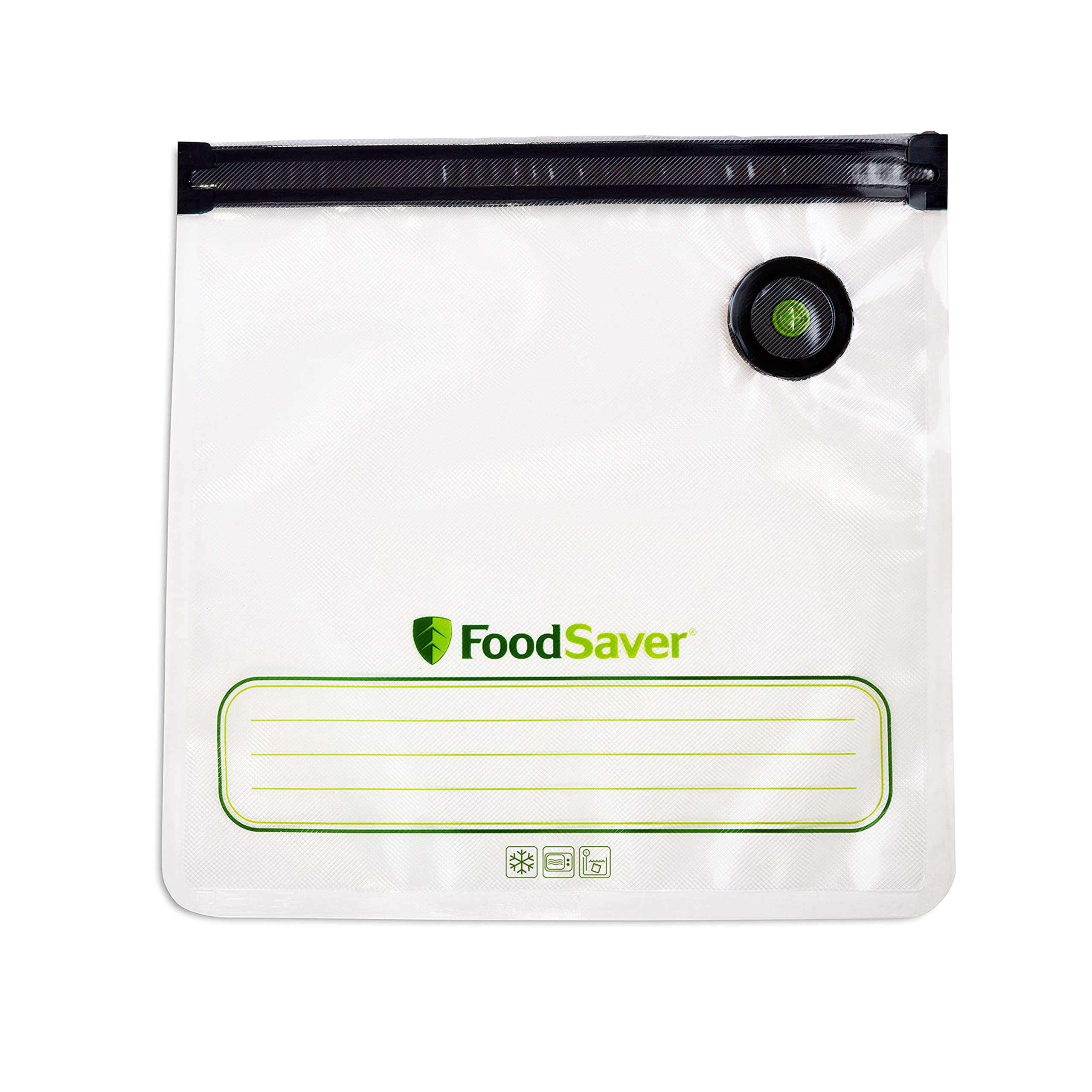 FoodSaver Vacuum Sealer Containers & Reusable Gallon Storage Bags (8-Piece Set) - Perfect for Meal Prep, Sous Vide, and Long-Term Food Preservation