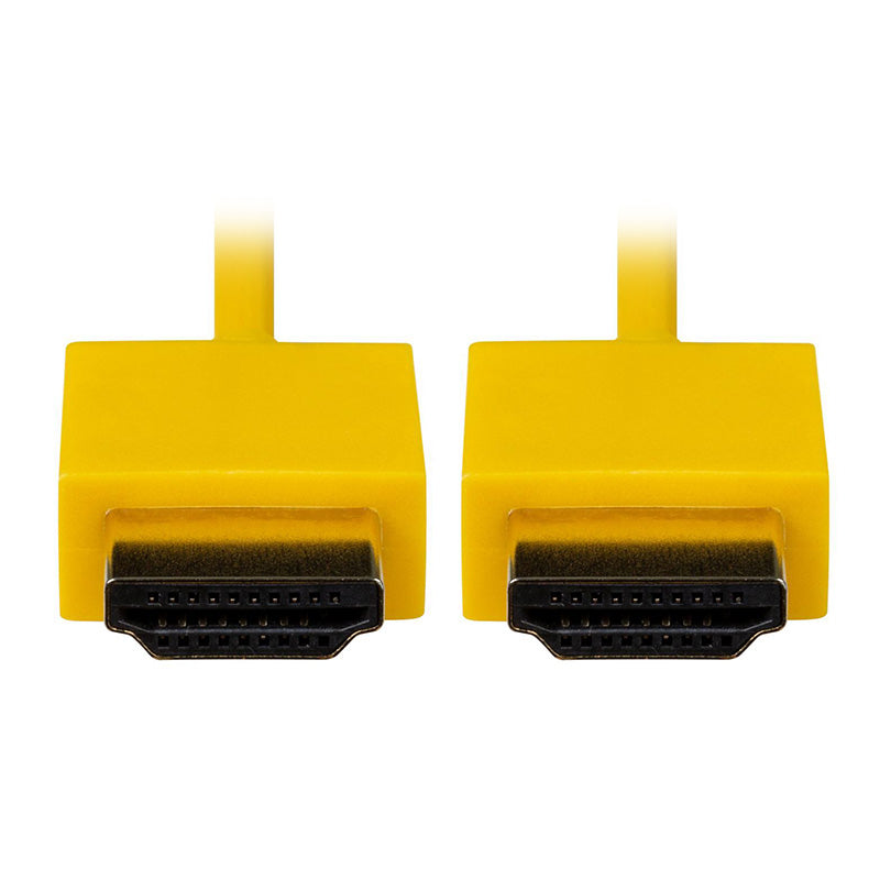 Dynamix High-Speed HDMI Cable with Ethernet - 4K 60Hz Ultra HD, 0.5M Nano Yellow Cord for Home Theater, Gaming & Streaming Devices