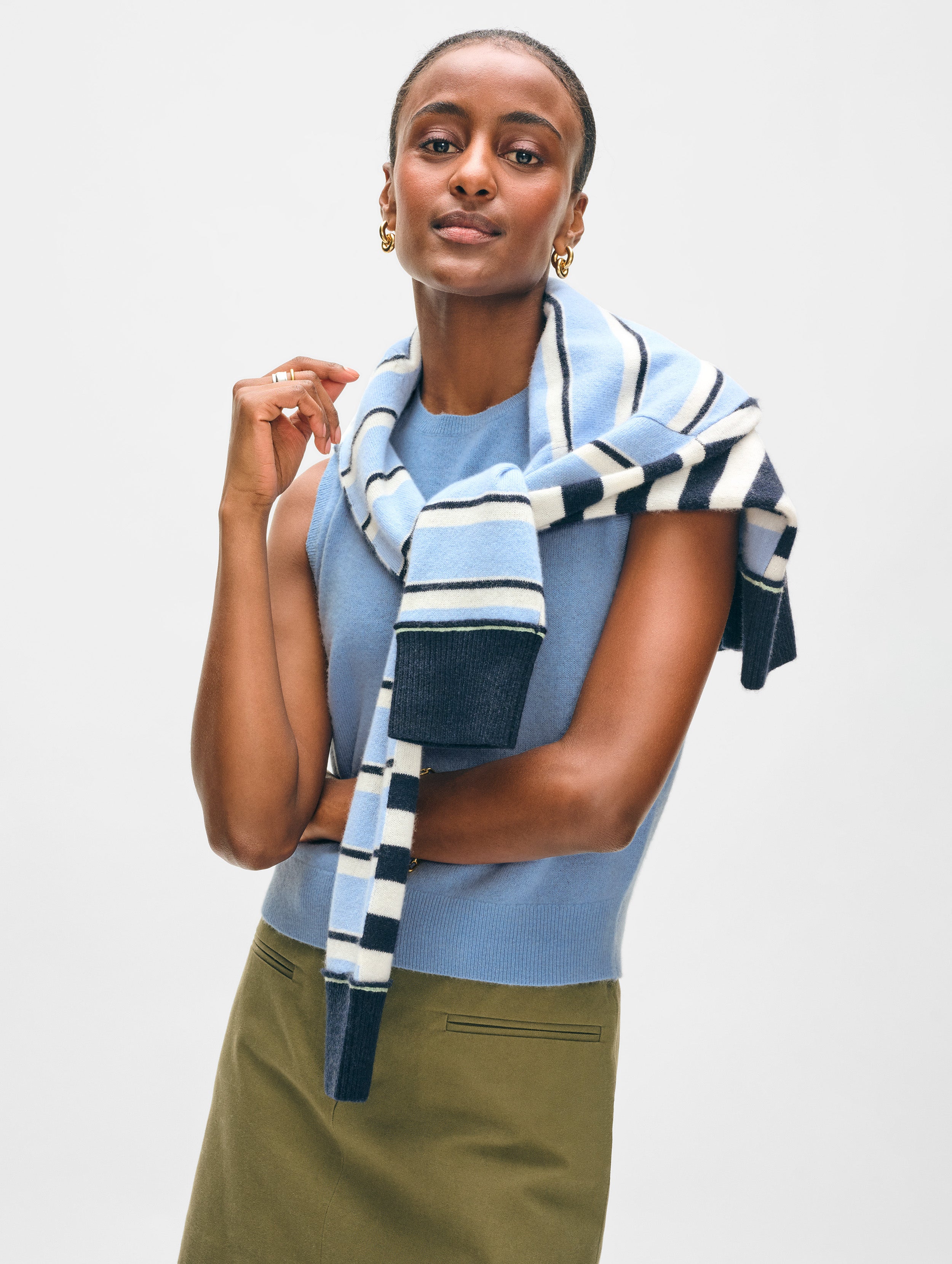 Luxury Cashmere Tank Top for Women - Soft & Breathable Summer Sleeveless Shirt - Perfect for Layering, Office Wear & Casual Outfits