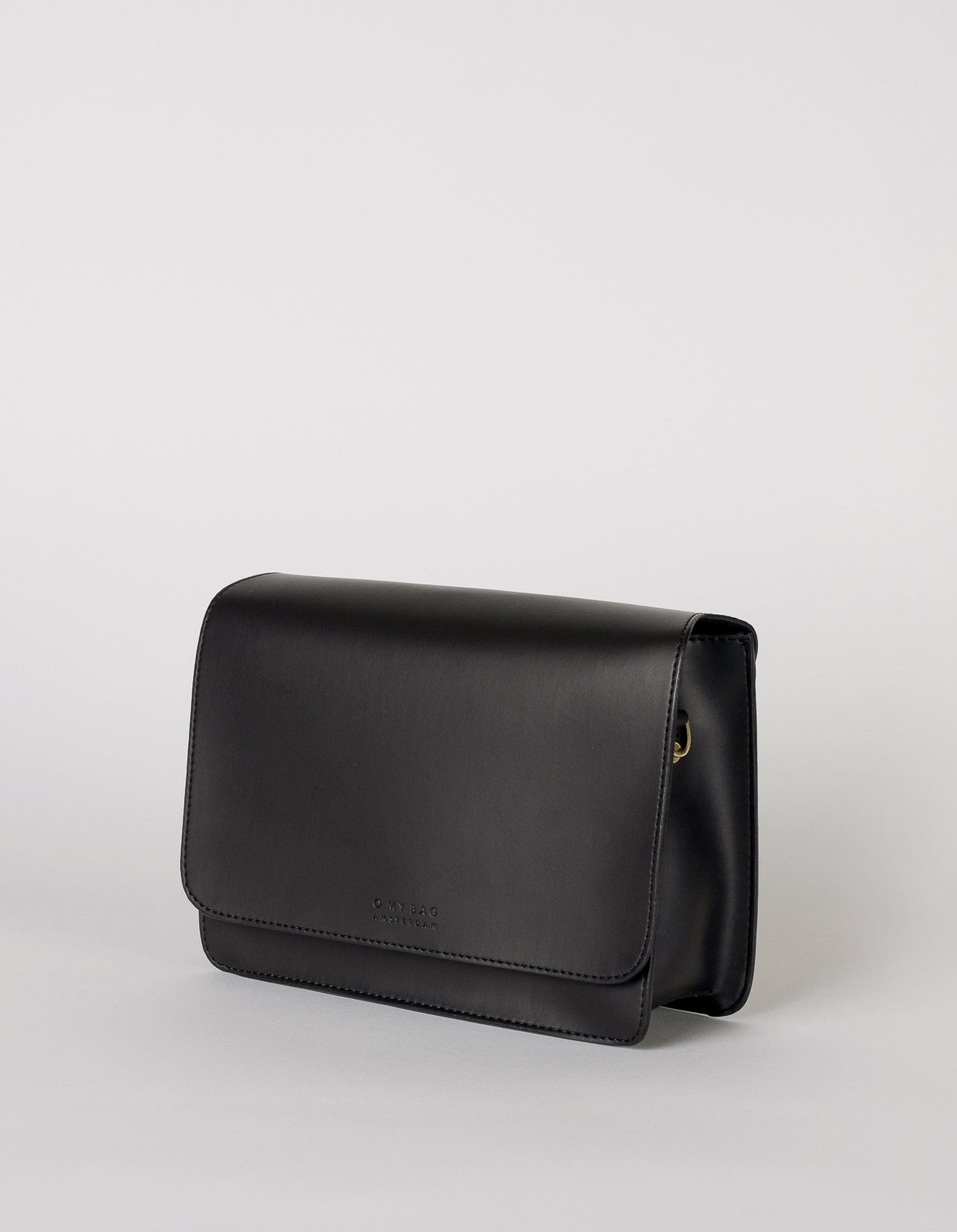 Audrey Vegan Leather Crossbody Bag for Women | Black | Stylish & Eco-Friendly Apple Leather Purse for Everyday Use, Work & Travel