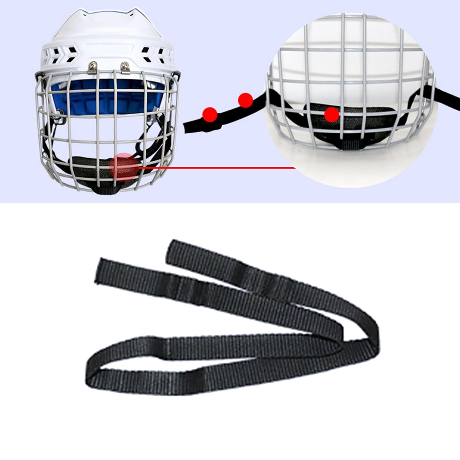 Premium Ice Hockey Helmet Repair Parts & Replacement Gear - Durable Hockey Helmet Hardware Accessories for Softball & Ice Hockey Players | Perfect for Rink Repairs & Equipment Maintenance