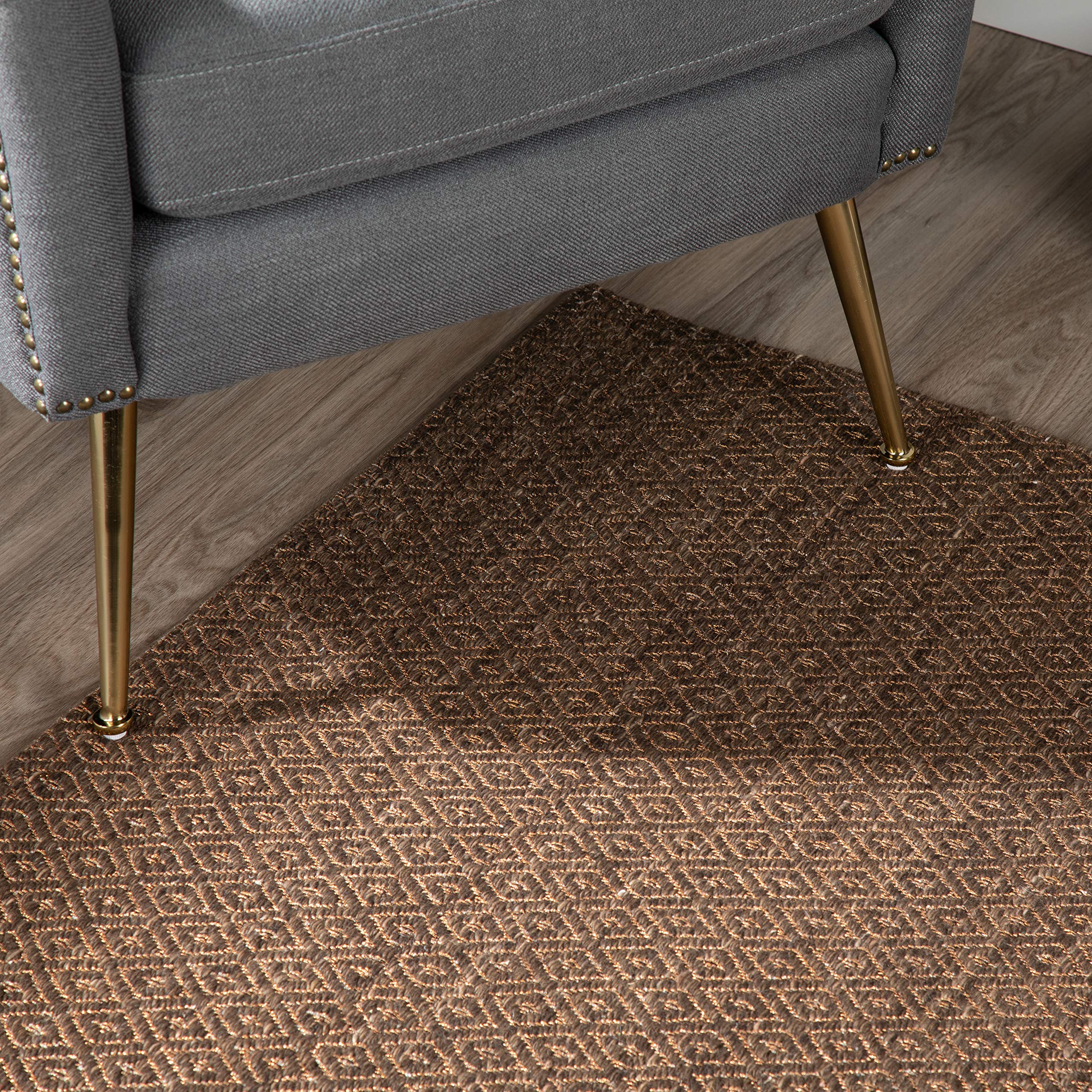 Dalyn Zen ZE1 Chocolate Brown 2'X3' Area Rug - Soft Indoor Floor Mat for Living Room, Bedroom, and Office Decor