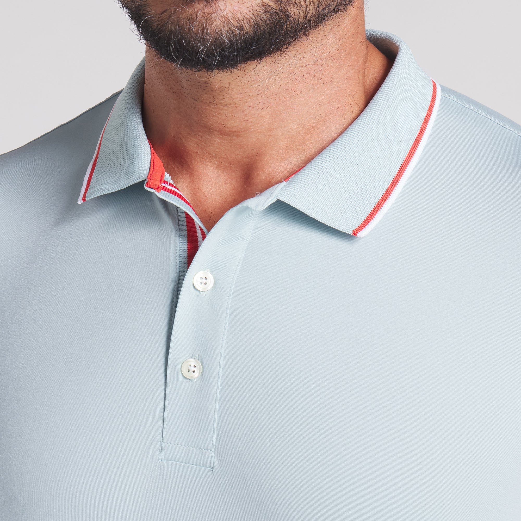Premium MATTR Elevated Solid Golf Polo Shirt for Men - Moisture-Wicking, Breathable & UV Protection - Perfect for Golf, Casual Wear & Outdoor Activities
